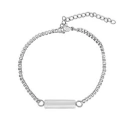 Sina Gravur Armband 7 Sina Gravur Armband -Meinekette Verkäufe DSC07453 Silver