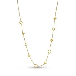 Modern Leaf Halskette