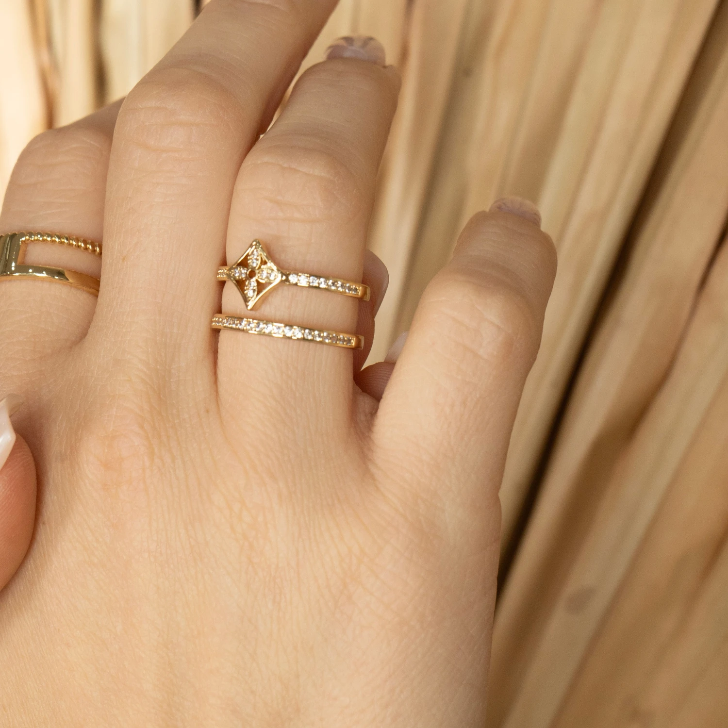 Ring Double Glam 7 Ring Double Glam – Bild 7