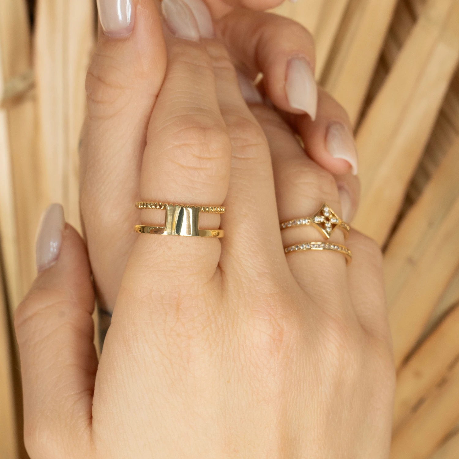 Ring Double Glam 4 Ring Double Glam – Bild 4