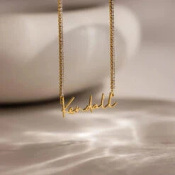 Namenskette Iced -Meinekette Verkäufe Detail 06 1