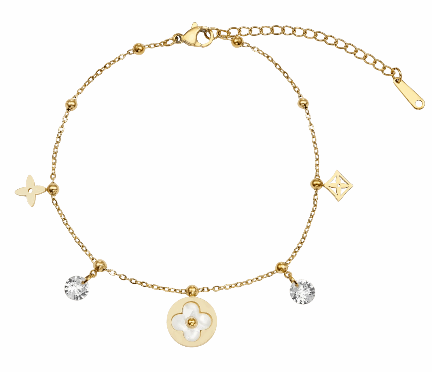 Orchid Blossom Fußkette 1 Orchid Blossom Fußkette