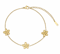 Essentiell Flower Fußkette