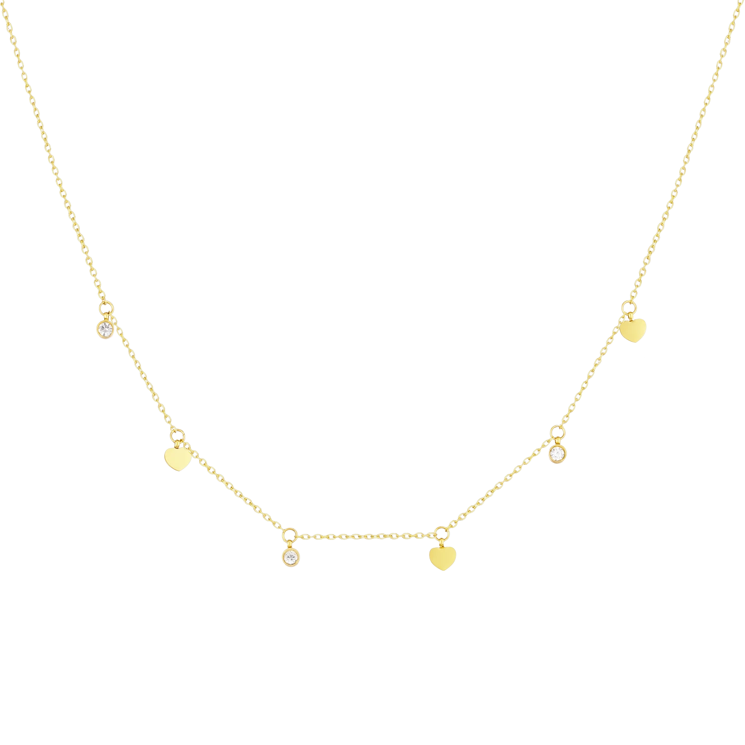 Halskette Sparkling Hearts 1 Halskette Sparkling Hearts