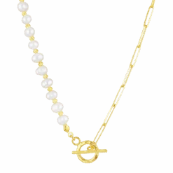 Halskette Semi Pearls