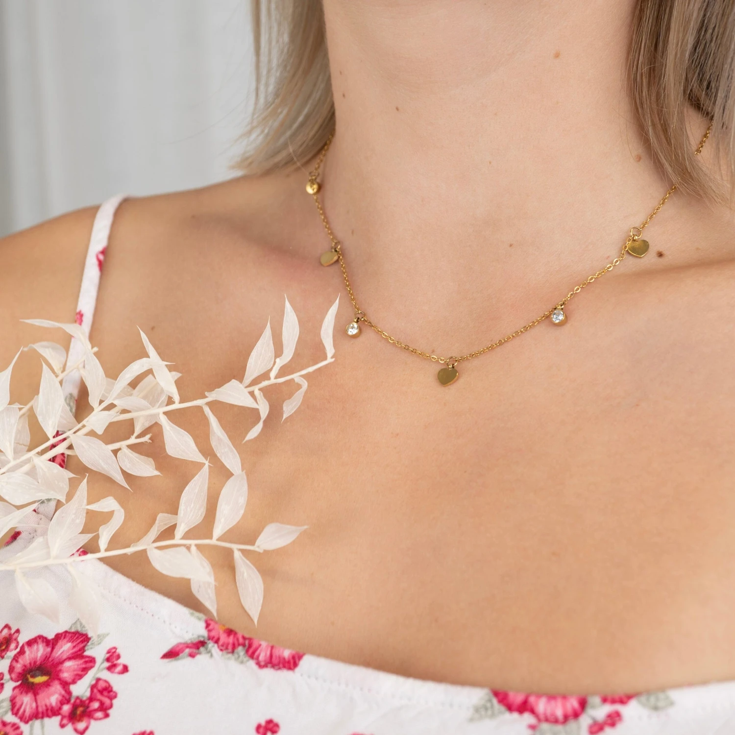 Halskette Sparkling Hearts 5 Halskette Sparkling Hearts – Bild 5