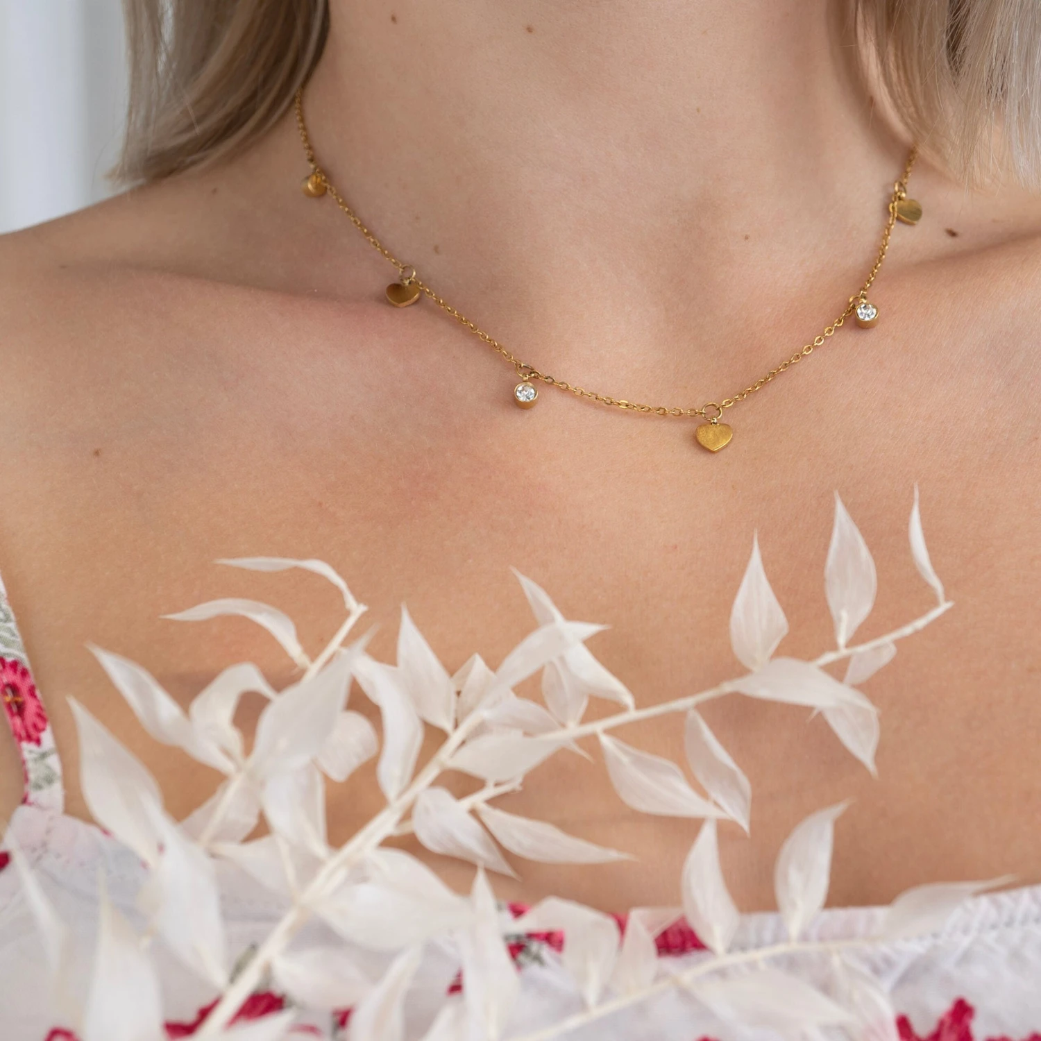 Halskette Sparkling Hearts 3 Halskette Sparkling Hearts – Bild 3