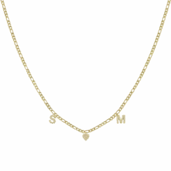 Zweier-Buchstaben Mit Herz