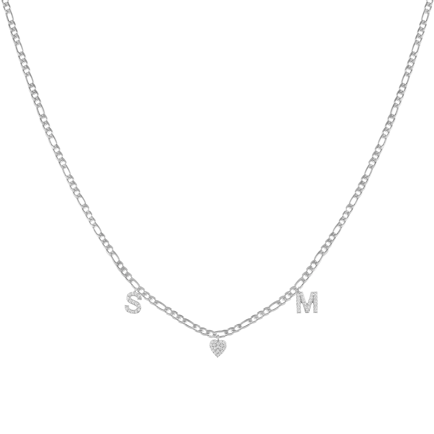 Zweier-Buchstaben Mit Herz 4 Zweier-Buchstaben Mit Herz – Bild 4