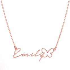 Namenskette Pure Butterfly -Meinekette Verkäufe IMG 7587 1