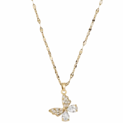 Butterfly Glam Halskette