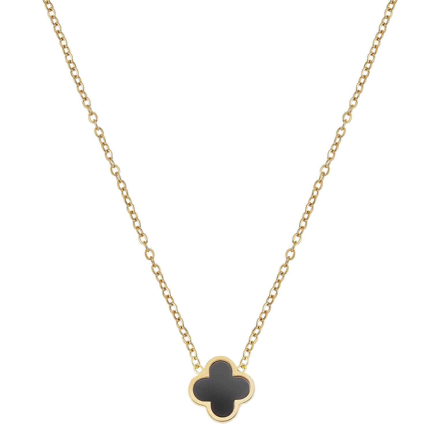 Black Leaf Halskette 1 Black Leaf Halskette