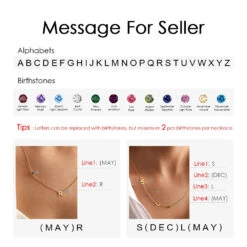 Birthstones Letter Halskette -Meinekette Verkäufe Main 05 e57f864d 3121 43cc 9cf4 afa3b77139d6