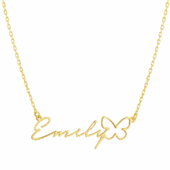 Namenskette Pure Butterfly