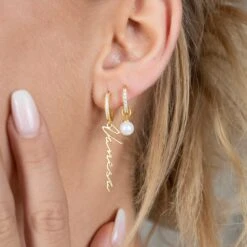 Namensohrringe Mit Zirkonia -Meinekette Verkäufe ON1010Modelfoto.xxx 7836d316 9add 4c3e b9c4 fdedc0be502d