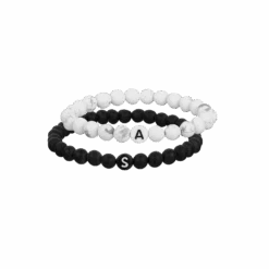 Perlenarmbänder Mit Buchstabe -Meinekette Verkäufe PE 1008