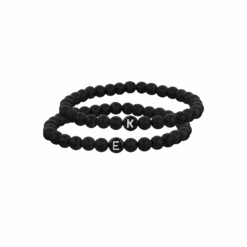 Perlenarmbänder Mit Buchstabe -Meinekette Verkäufe PE 1009