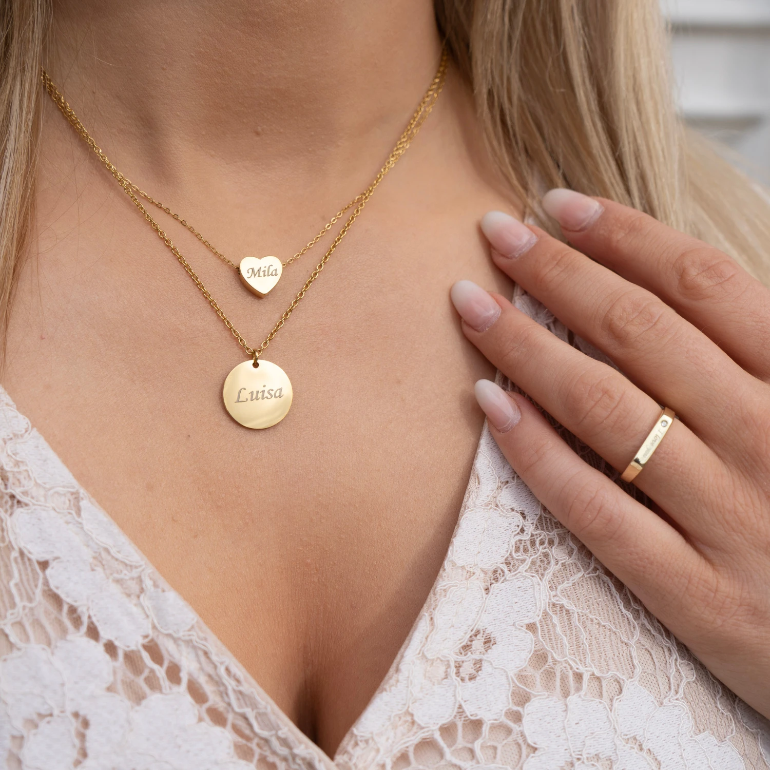 Halskette Plate Mit Gravur 2 Halskette Plate Mit Gravur – Bild 2