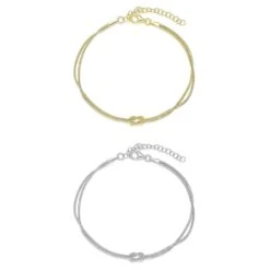 Liebesknoten Partnerarmband