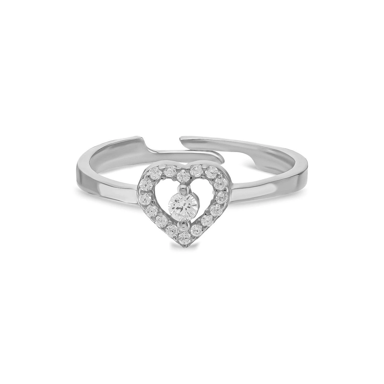 Heart Zirkonia Ring 5 Heart Zirkonia Ring – Bild 5
