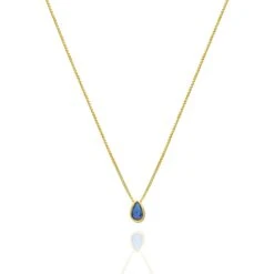 Blue Drop Halskette
