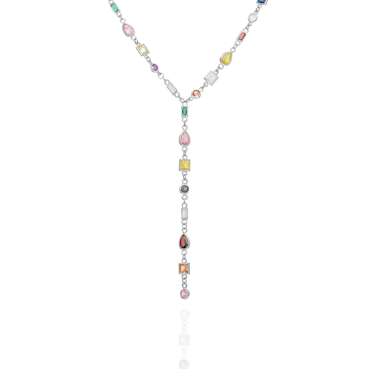 Rainbow Gems Y-Halskette 5 Rainbow Gems Y-Halskette – Bild 5