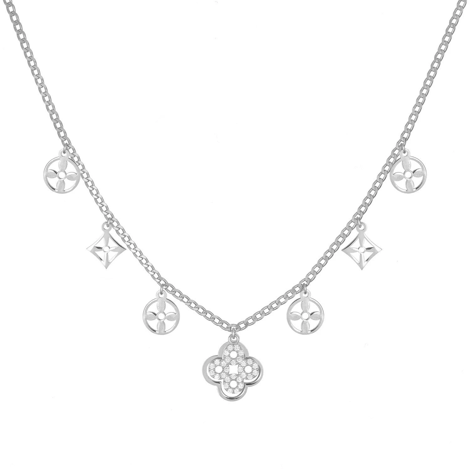 Halskette Estilo Mit Zirkonia 4 Halskette Estilo Mit Zirkonia – Bild 4