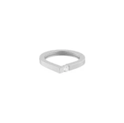 Modern Curve Ring 9 Modern Curve Ring -Meinekette Verkäufe silver 5D4 27833