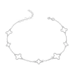 Fußkette Aurora -Meinekette Verkäufe silver Fusskette 049 01